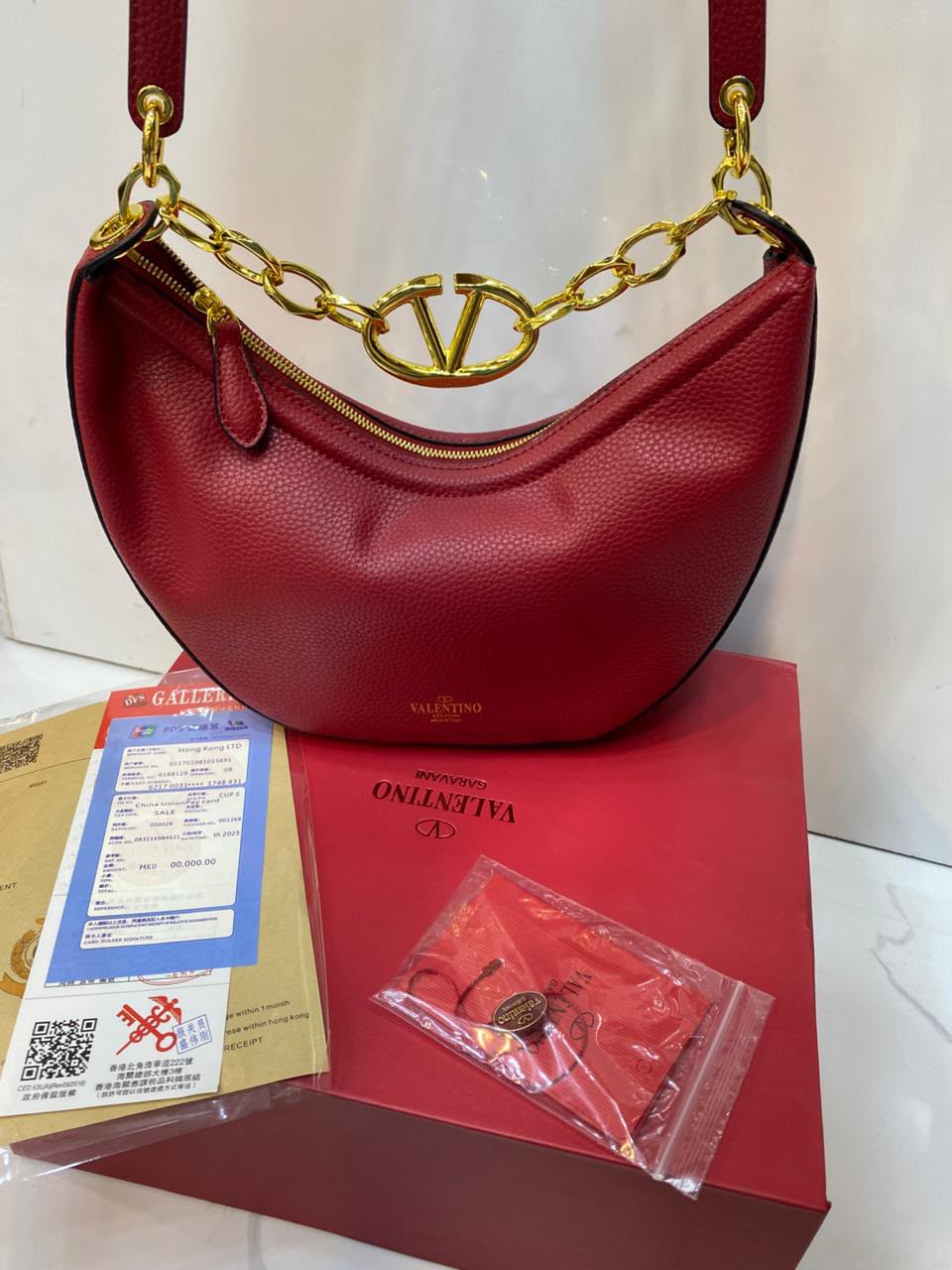 VLTN Vlogo Moon Medium Hobo Bag - All colors
