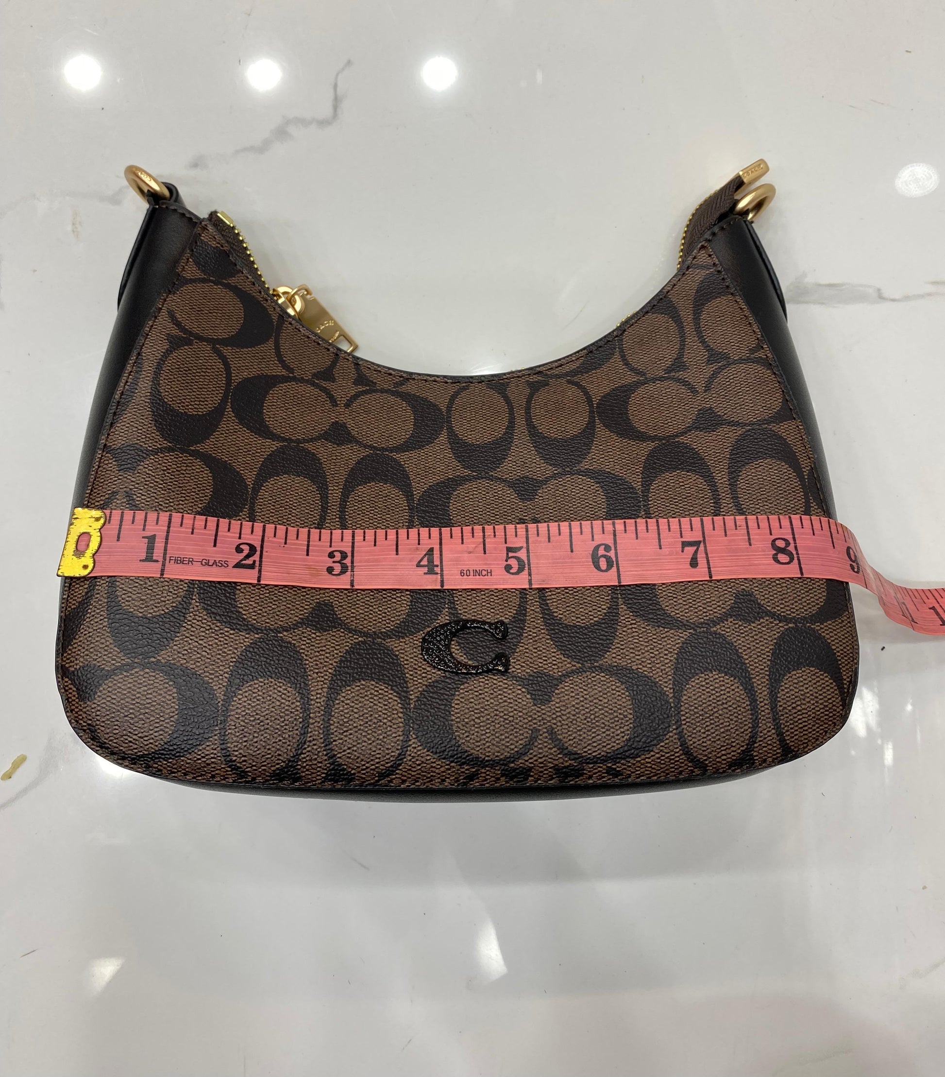 COH Teri Shoulder Bag - height measurement