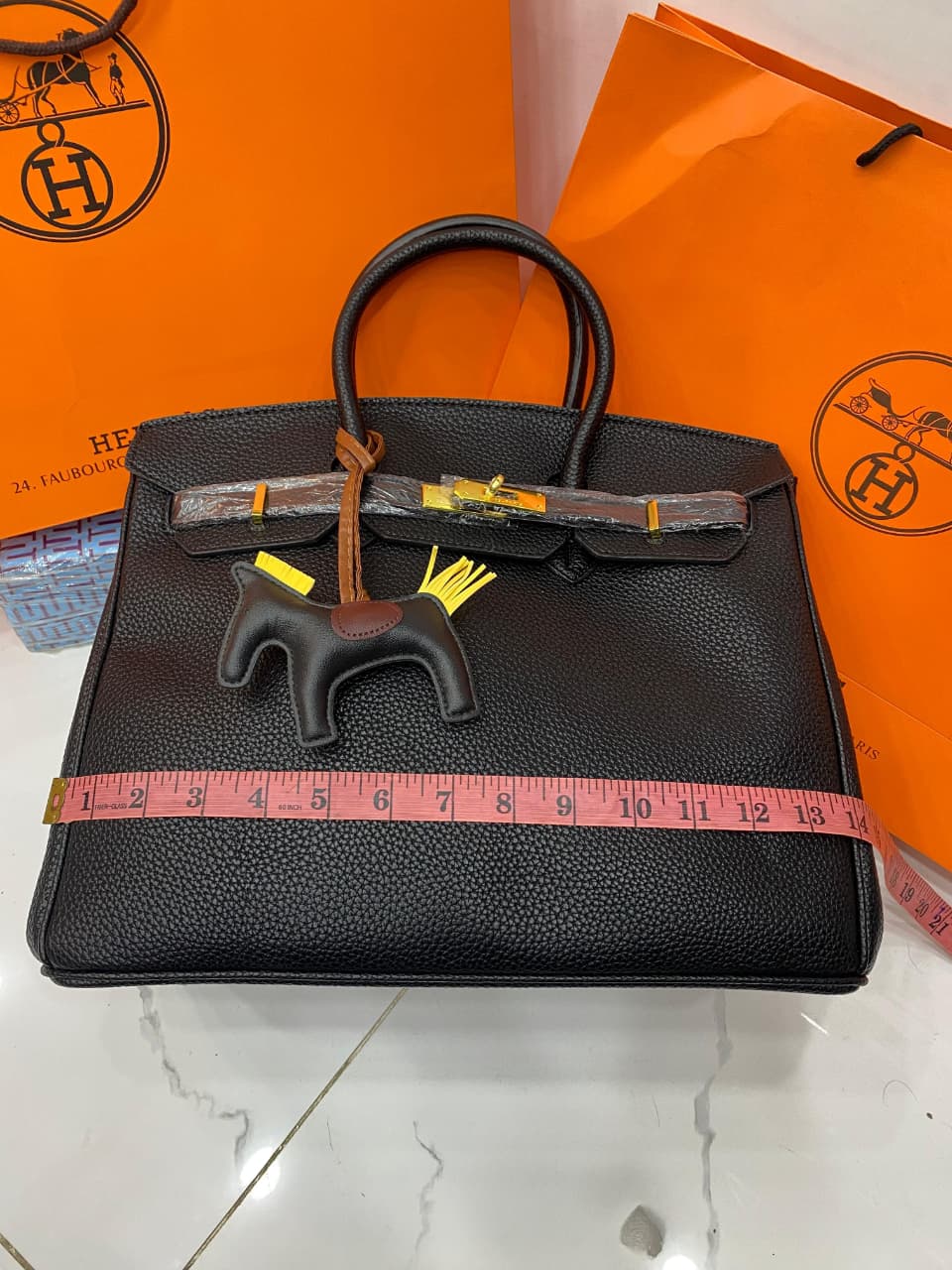 Fioure Birkin Tote Bag BK35 – Premium Structured Handbag