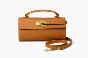 Fioure Structured Mini Shoulder Bag — Vegan PU Leather Minimalist Design