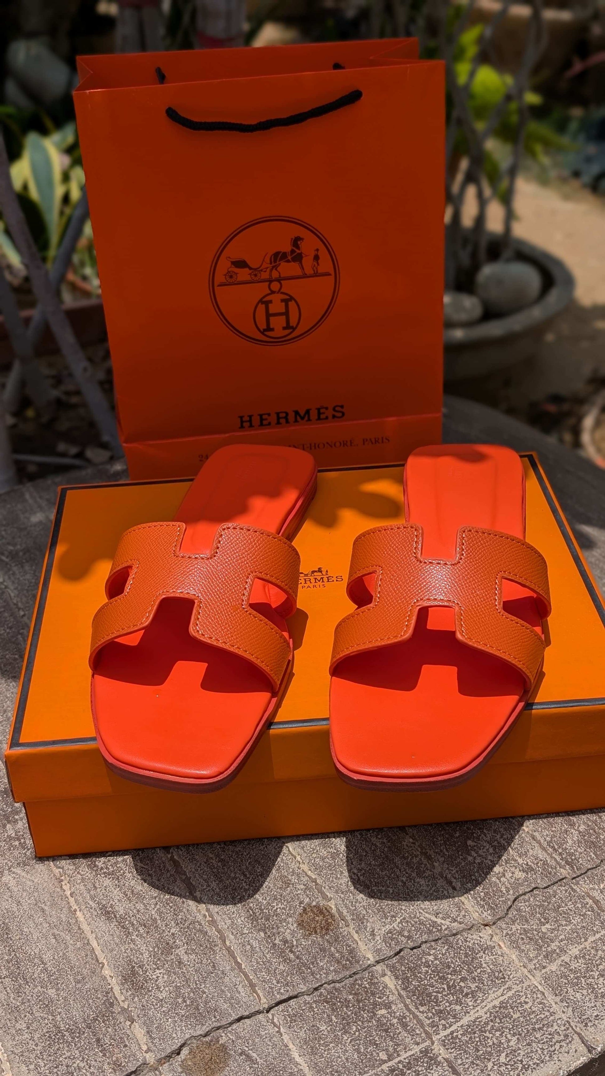 Imported Herme's-slippers*