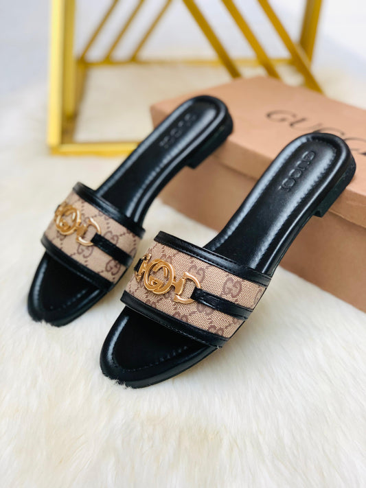 Gucc-i-flat slipper...