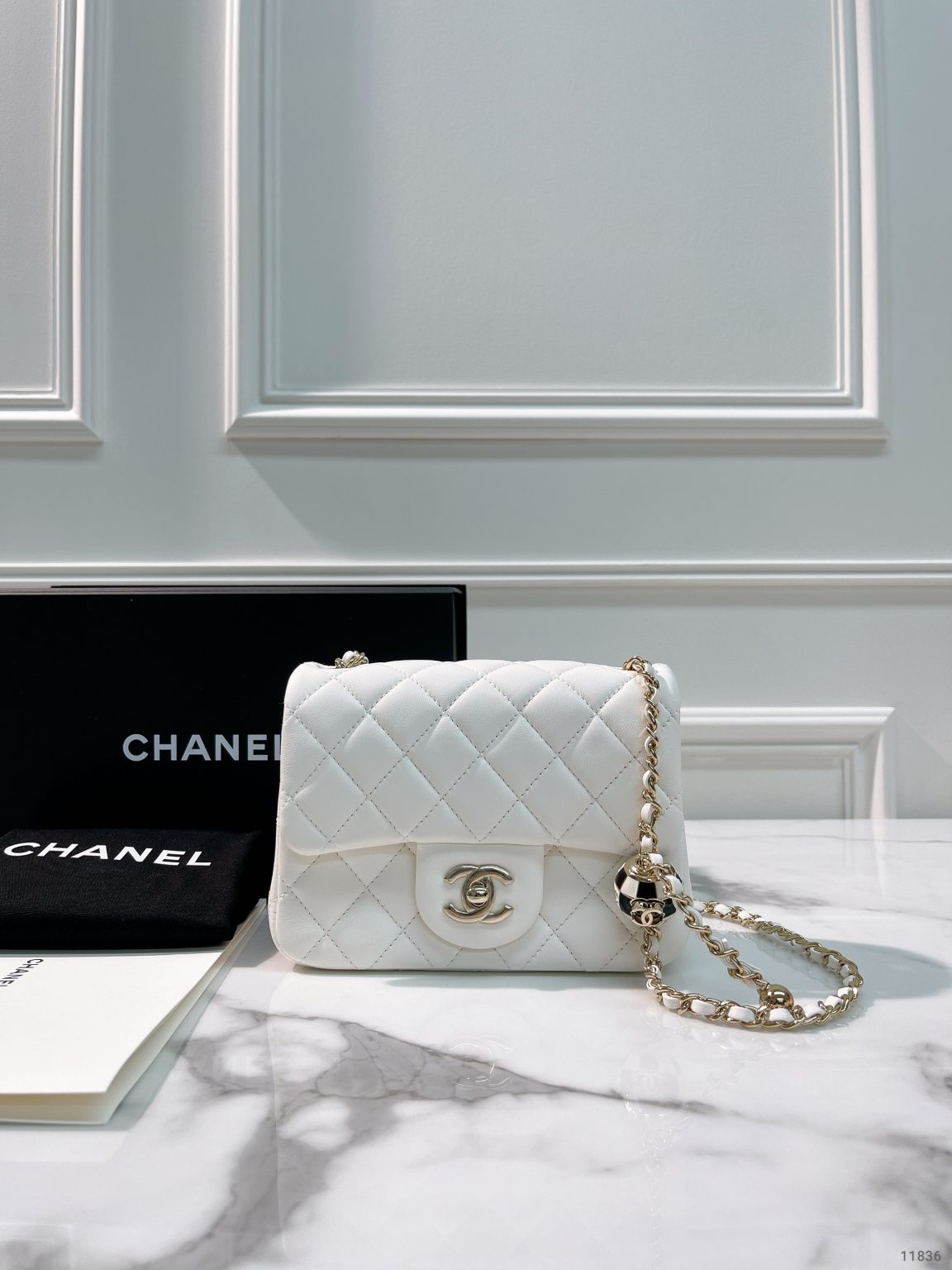 CHANEL SQUARE FLAP BAG
