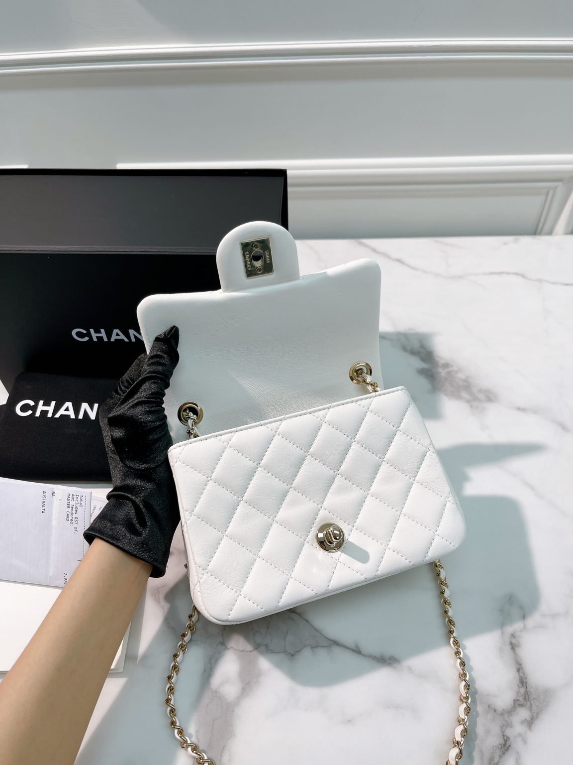 CHANEL SQUARE FLAP BAG