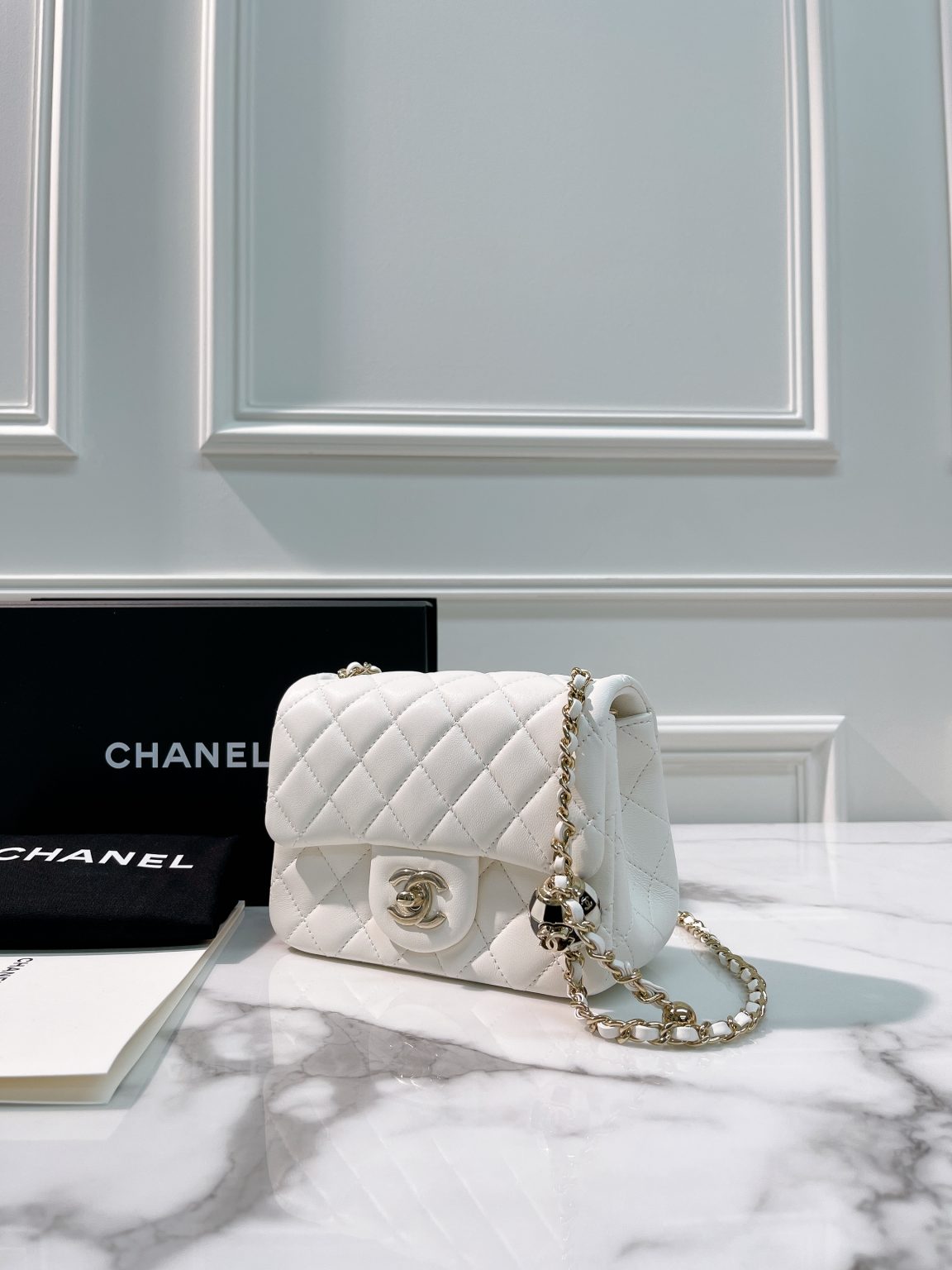 CHANEL SQUARE FLAP BAG