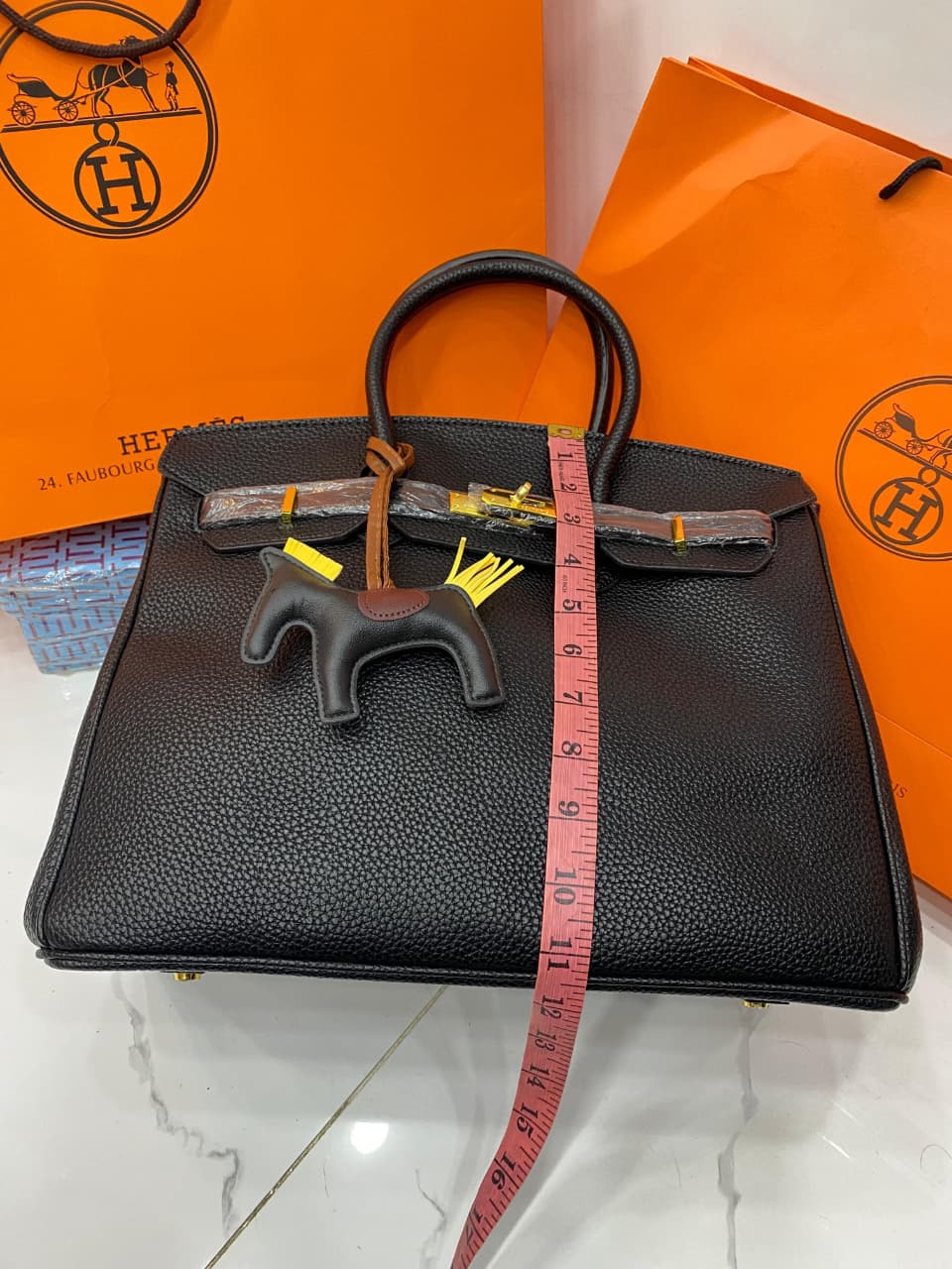 Fioure Birkin Tote Bag BK35 – Premium Structured Handbag