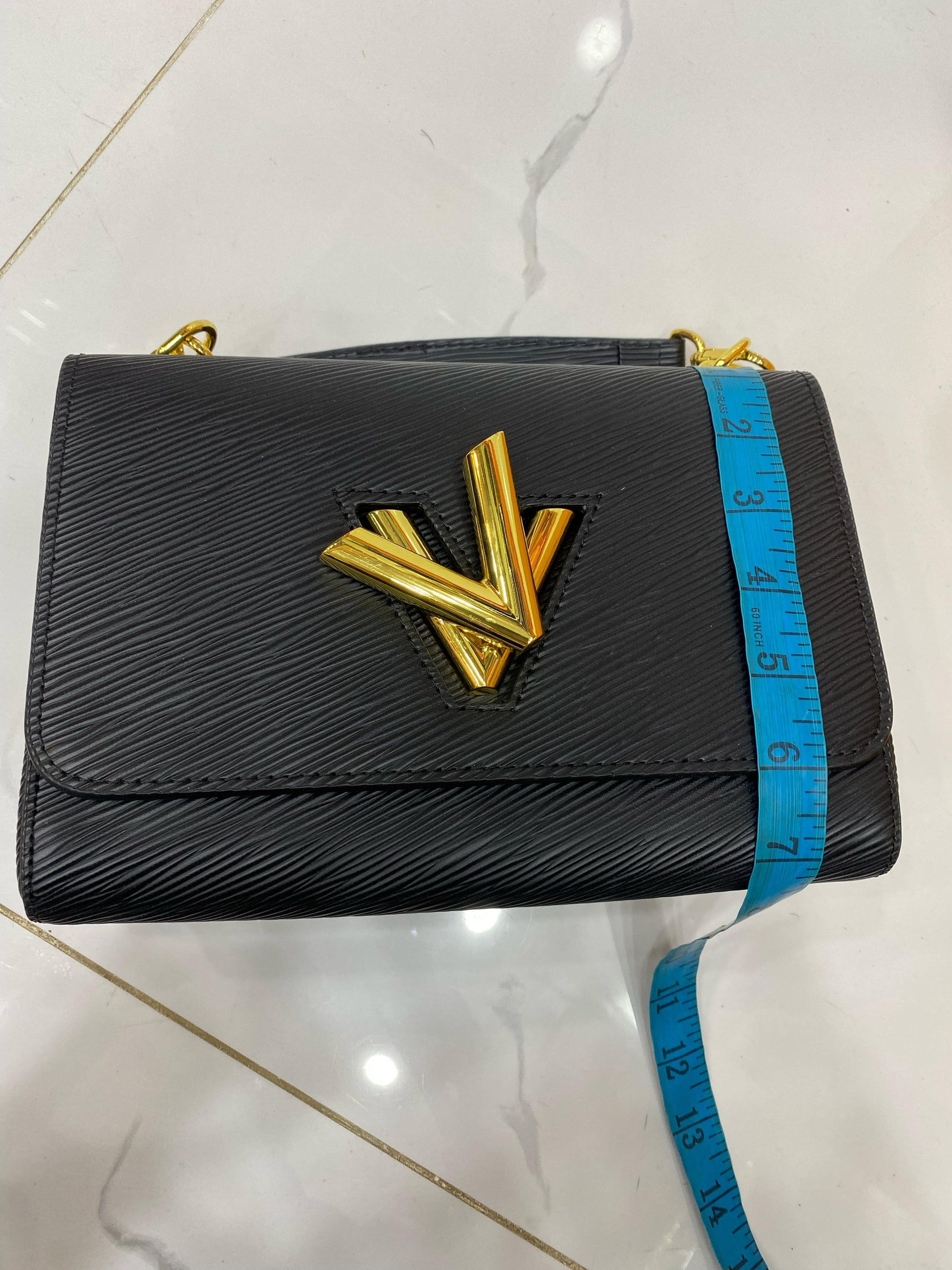 LOUIS VUITTON  MONOGRAM BAG WITH LONG BELT