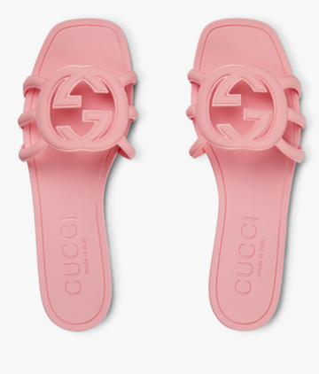 GUCCI Women's Mystic Logo Slide Sandals