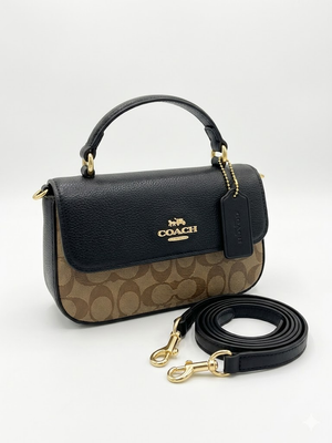 Fioure Classic Monogram Mini Top Handle Bag