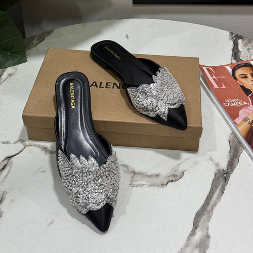 Fioure BG Embroidered Heels() — Embroidered in Black
