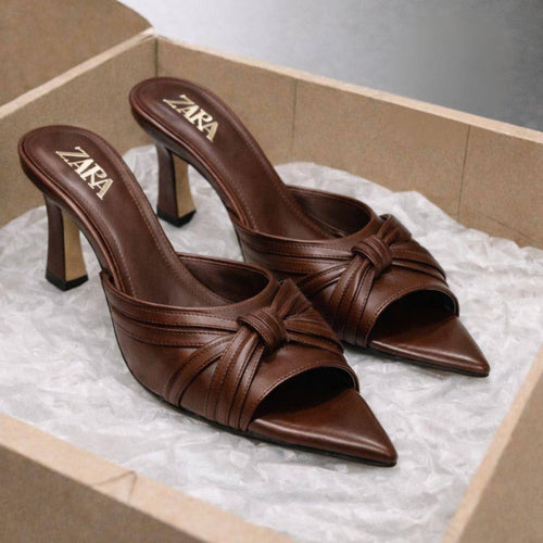 Fioure Valenza Heels () — Elevated Heel in Brown