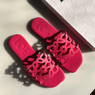 Fioure Premium Flats () — Slip-On Comfort in Pink