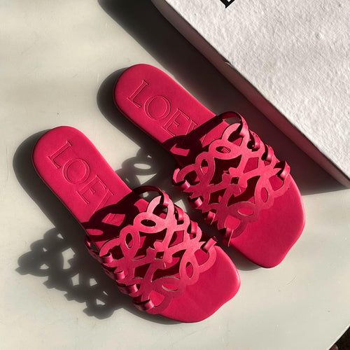 Fioure Premium Flats () — Slip-On Comfort in Pink