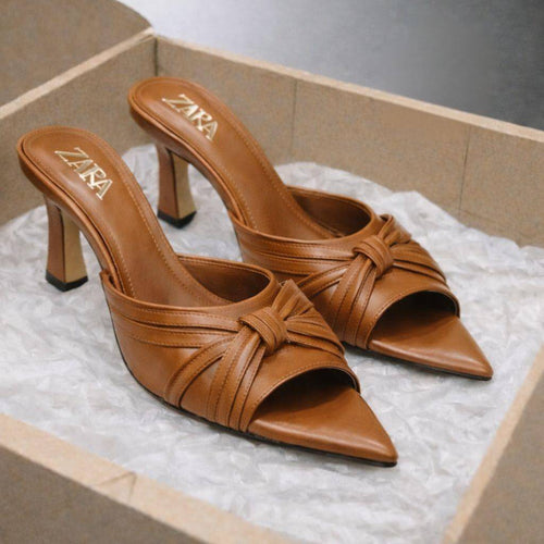 Fioure Valenza Heels () — Elevated Heel in Mustard