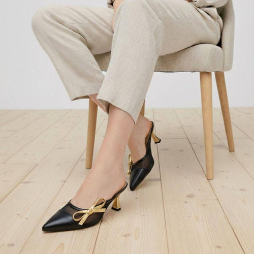 Fioure Tie — Refined Design in Black