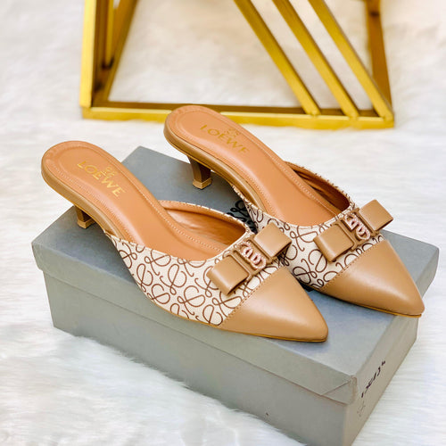 Fioure Signature Heels — Elevated Heel in Mustard