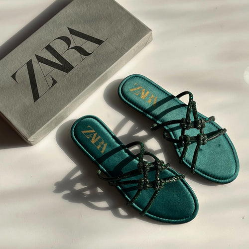 Fioure Mesh Comfort Flats () — Mesh Upper in Green